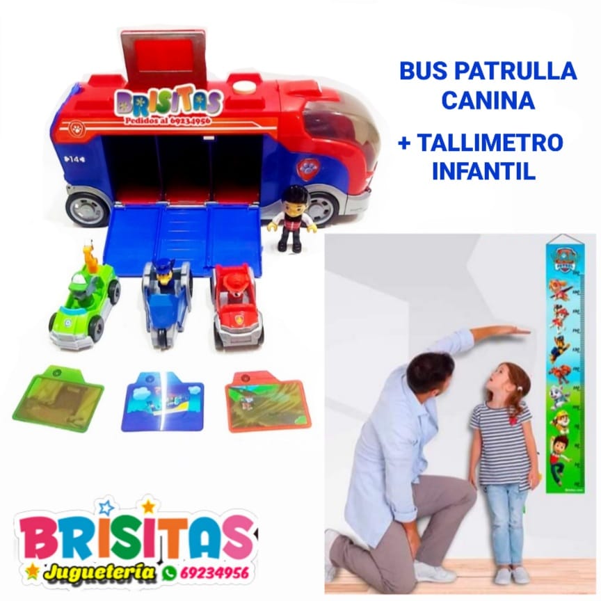 Bus Patrulla Canina - Juguetería Brisitas