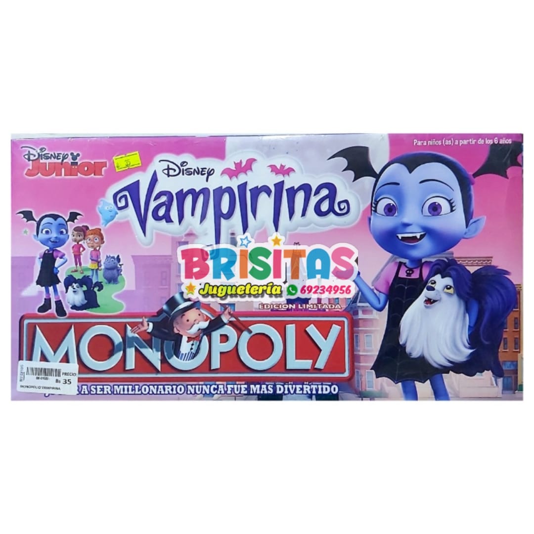 Sucio Fértil Danubio Monopolio Vampirina - Juguetería Brisitas