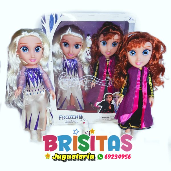 Muñeca Frozen Doble "Musical"