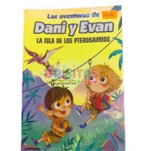 Libro "Las Aventuras de Dani y Evan 2 " La Isla de los Pterosaurios