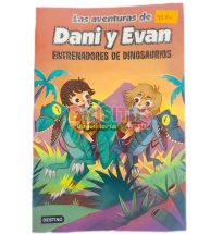 Libro "Las Aventuras de Dani y Evan 3 " Entrenadores de Dinosaurios