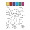 Libro Para Colorear Mascotas + Pincel - Image 2