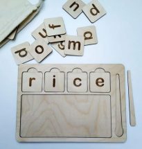 Juguetes de Letras Montessori