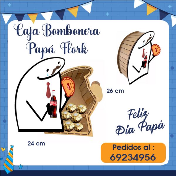 Caja Bombonera Flork