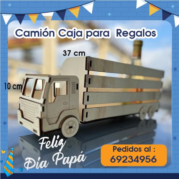 Camión Caja para Regalos