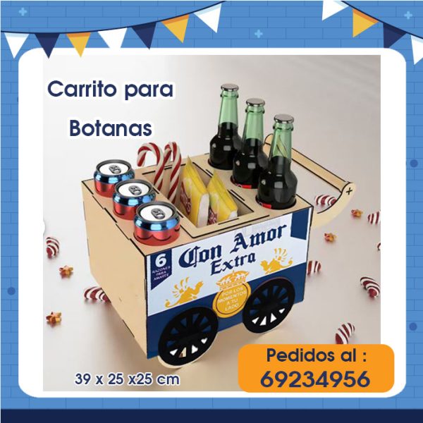 Carrito Para Botanas