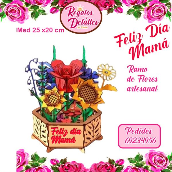 Ramo de Flores Artesanal