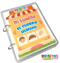 Libro de Aprendizaje con Velcro en Ingles