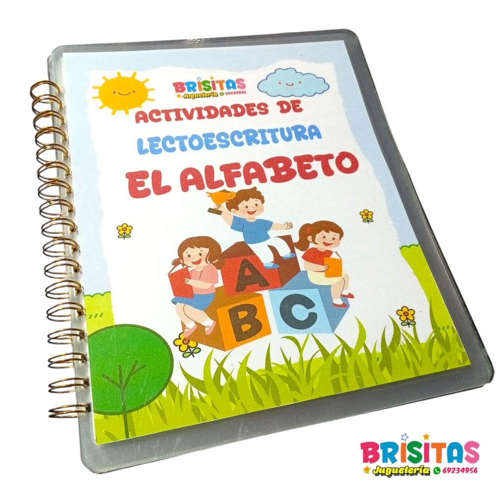 Libro de trazos mi Abecedario – Juguetería Brisitas