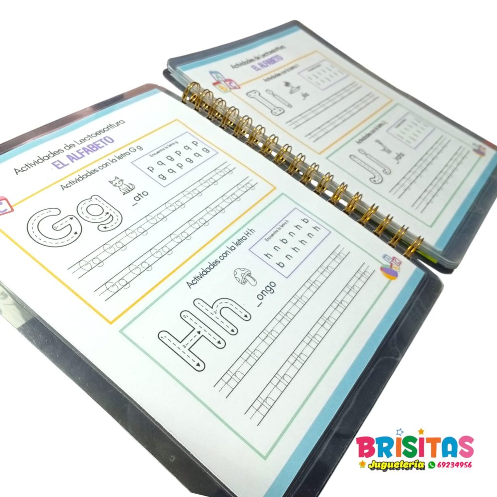Libro de trazos mi Abecedario – Juguetería Brisitas