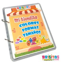Libro de Aprendizaje con Velcro en Ingles