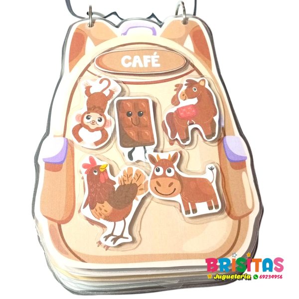Colores Mochila Troquelado con Velcro - Image 2