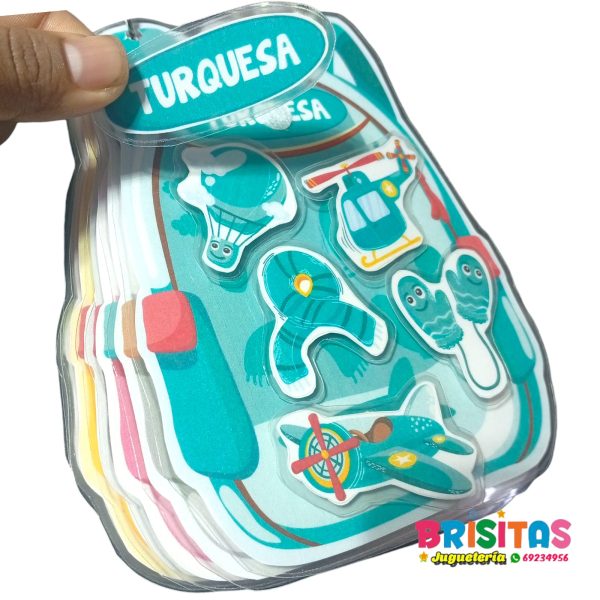 Colores Mochila Troquelado con Velcro - Image 4