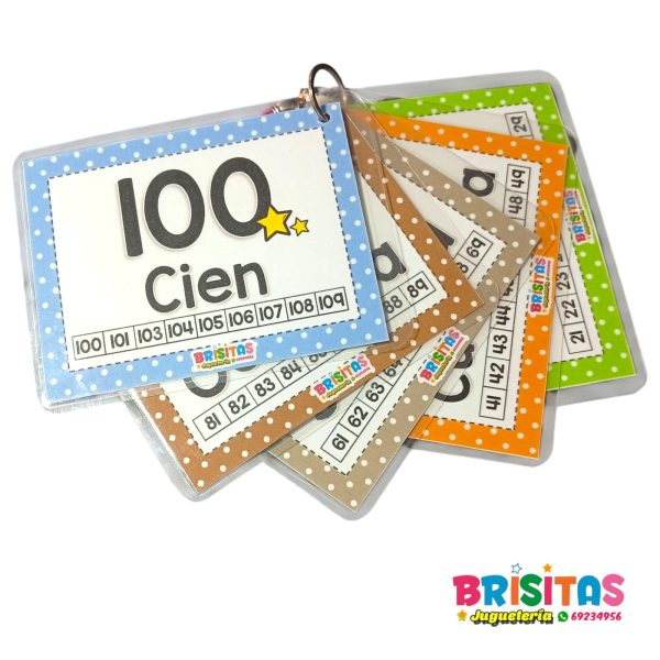 Tarjetas de Números del Diez al Cien - Image 2