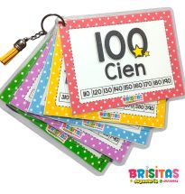 Tarjetas de Números del Cien al Mil