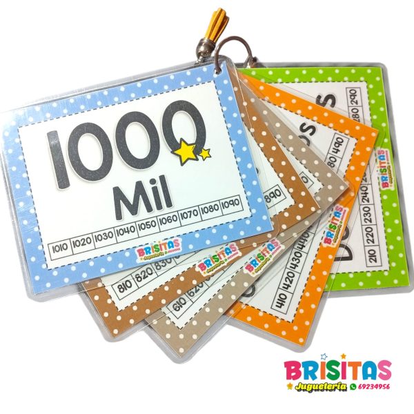 Tarjetas de Números del Cien al Mil - Image 2