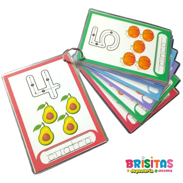 Tarjetas de Números para Trazos - Image 3
