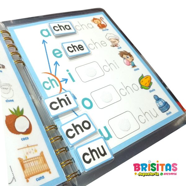 Libro de Sílabas Simples con Velcro - Image 3