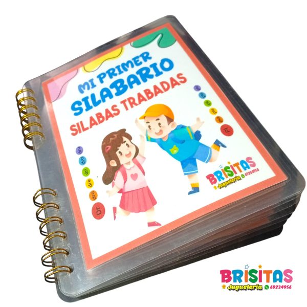 Libro de Sílabas Trabadas con Velcro