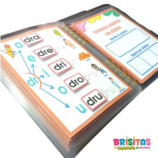 Libro de Sílabas Trabadas con Velcro - Image 5