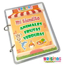 Libro de Aprendizaje con Velcro en Ingles