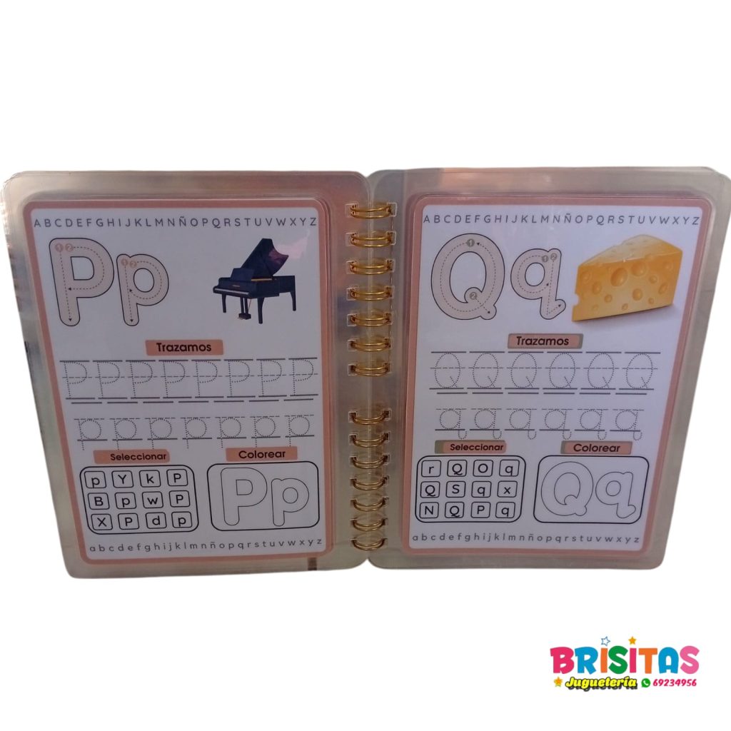 Abecedario Cuaderno para Trazos – Juguetería Brisitas