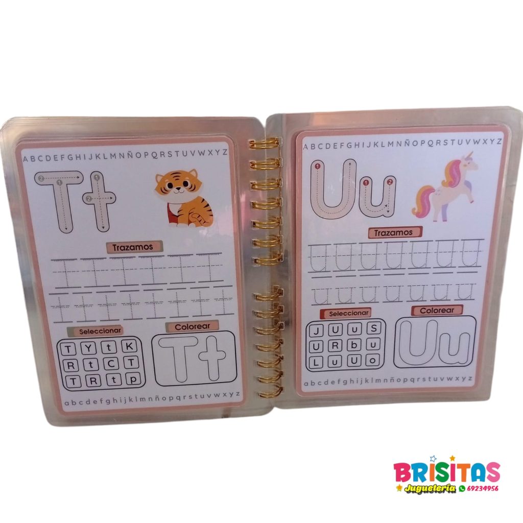 Abecedario Cuaderno para Trazos – Juguetería Brisitas