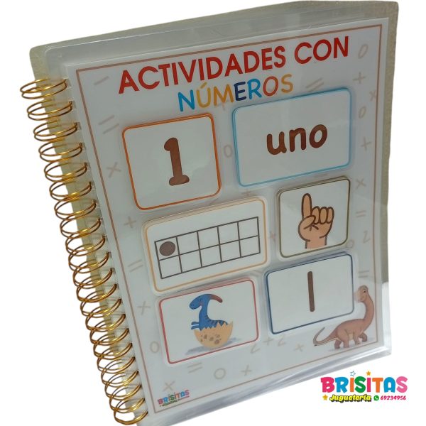 Libro de Actividades Números con Velcro - Image 2