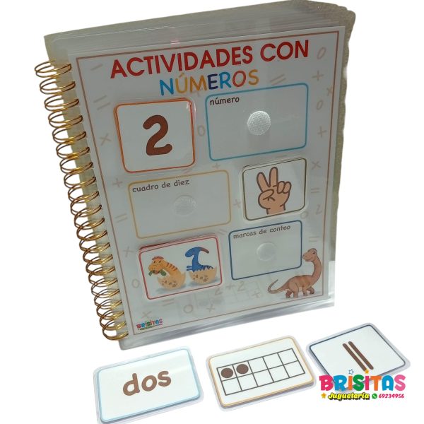 Libro de Actividades Números con Velcro - Image 3