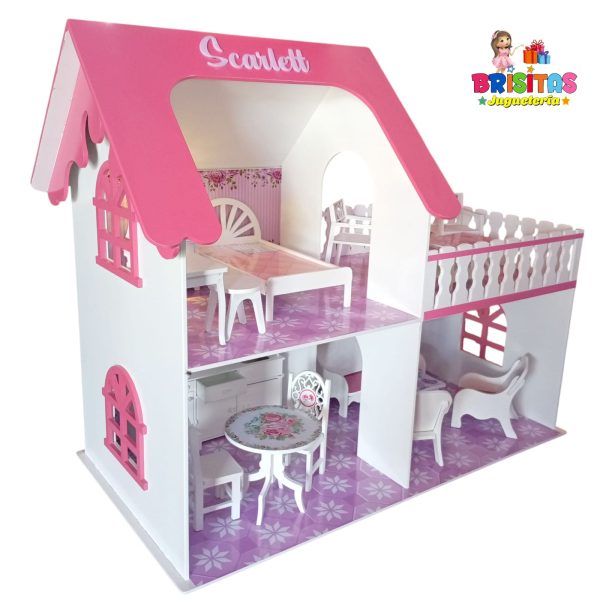 Casa de Muñecas Campestre Rosado - Image 3