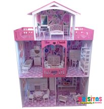 Casa de Corazones Rosado