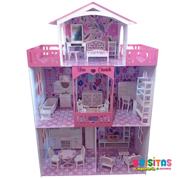 Casa de Corazones Rosado