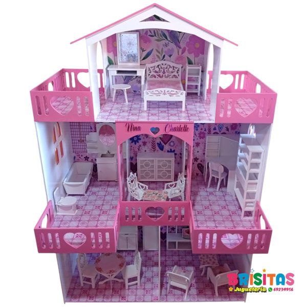 Casa de Corazones con Balcón Móvil