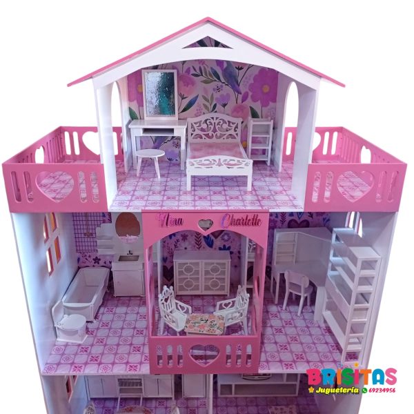 Casa de Corazones Rosado - Image 3