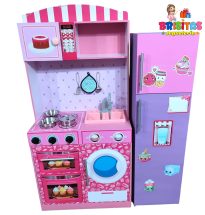 Cocina Grande Barbie Rosa y Lila (Bota Agua)