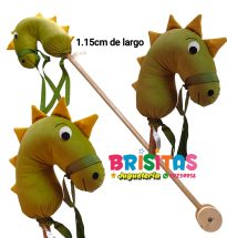 Dinosaurio Verde de Madera