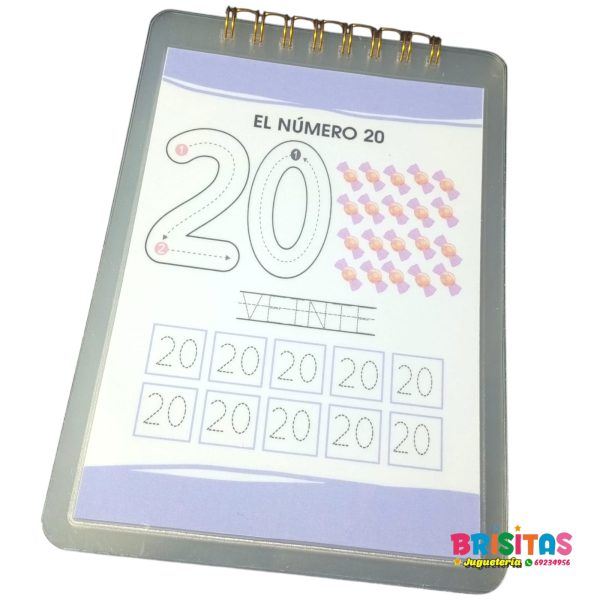 Libros de Números con Trazos del 1 al 20 - Image 3