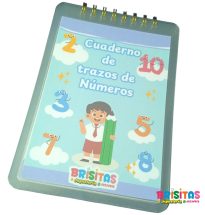Libros de Números con Trazos del 1 al 20