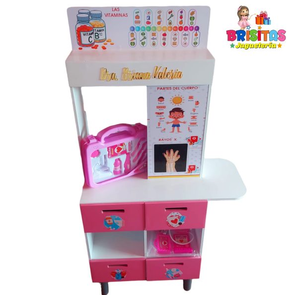 Centro Médico Doble Cara Rosado