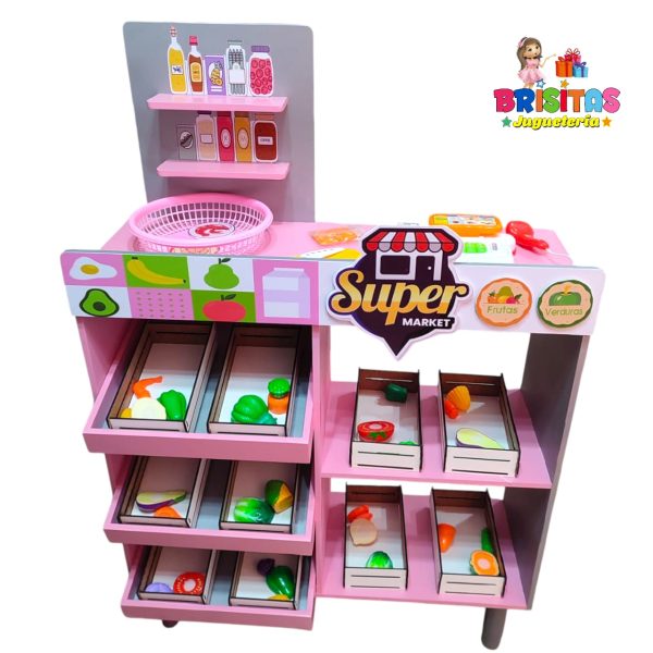 Supermercado Rosa y Plomo