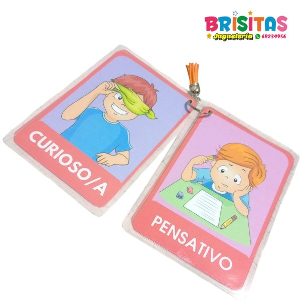 Tarjetas de las Emociones Colores - Image 3