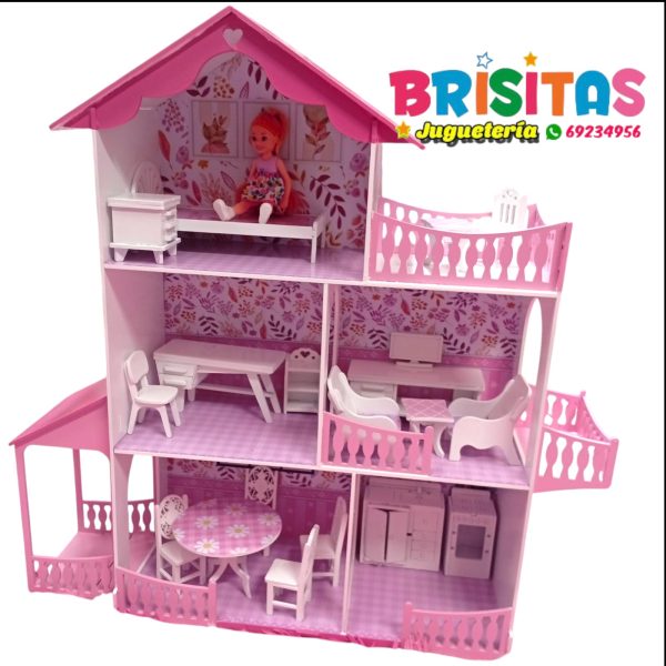 Casa Luxury para Muñecas Pequeñas - Image 2