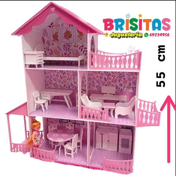 Casa Luxury para Muñecas Pequeñas