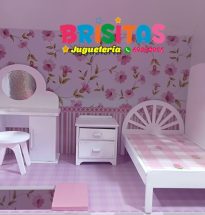 Juego de Dormitorio p/muñecas