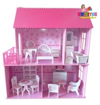 Casa de Muñecas Fabulosa Rosado