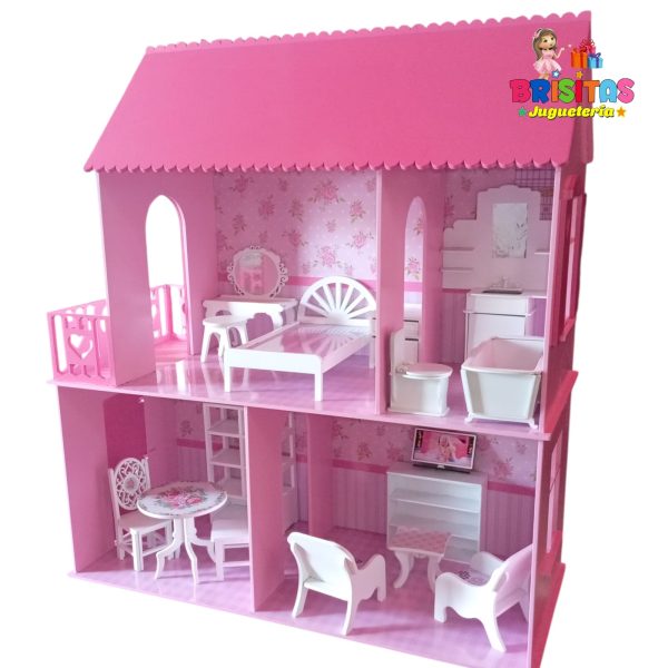 Casa de Muñecas Fabulosa Rosado - Image 4