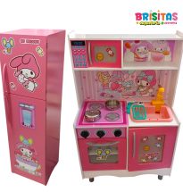 Cocina Infantil My Melody con Heladera