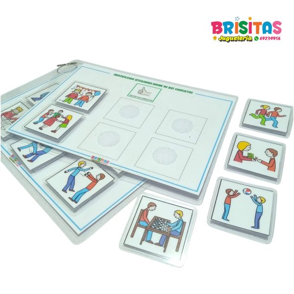 Llavero para Resolver Conflictos con Velcro - Image 3