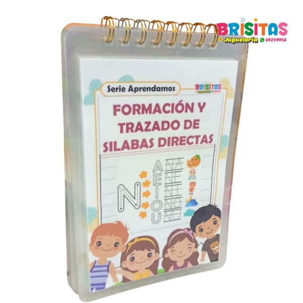 Silabario Libro para Trazar Minúscula