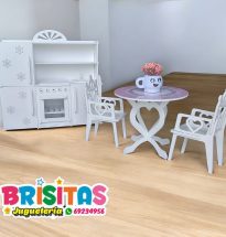 Juego de cocina para muñecas Barbies
